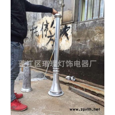 璀璨 户外罗马柱 欧式庭院灯铸铝件 led庭院灯