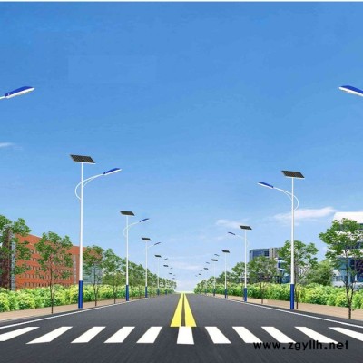 星耀 农村LED路灯 庭院灯户外3米景观灯led公园小区防水复古灯笼中式仿古太阳能路灯