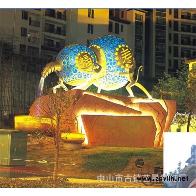 新款不锈钢景观灯 园林亮化景观灯 城市道路亮化景观灯中山