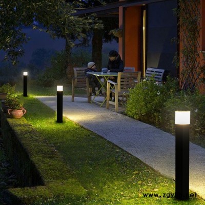 定制庭院灯户外别墅小区公园道路高杆灯草坪灯方形景观灯