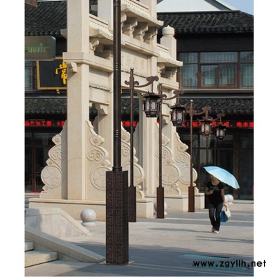 华朗HL-22302广场小区庭院灯照明系列4M5M路灯厂家