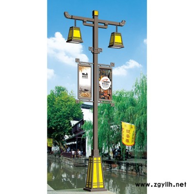 华朗HL-22802广场小区庭院灯照明系列4M5M路灯厂家