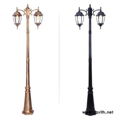 AE照明AE-DYD-01 庭院灯铝合金三防灯户外防水灯家用户外灯配e27灯头庭院灯