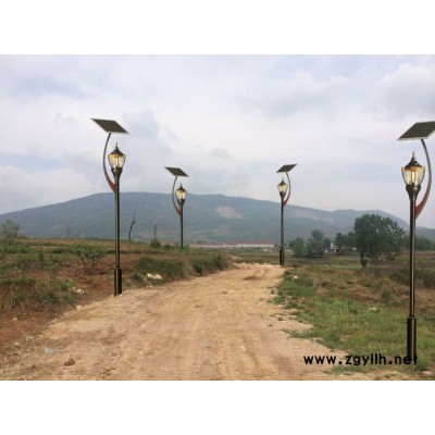 太阳能庭院--路灯生产厂家 美丽乡村太阳能路灯批发 太阳能庭院灯批发