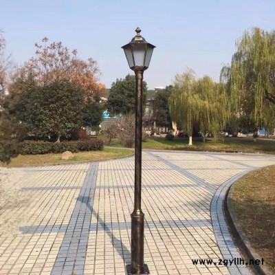 FNZHTYD03241 特色园林广场简约庭院灯3米高30瓦LED绿化工程专用款 学校小区户外路灯厂家批发