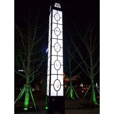 常州3米4米5米FNZH伍玖照明JGD599四川达州园林广场中式绿化太阳能铝型材欧式庭院灯景观灯柱厂家路灯方灯批发