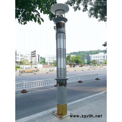 常州3米4米5米FNZH伍玖照明JGD592四川达州园林广场中式绿化太阳能铝型材欧式庭院灯景观灯柱厂家路灯方灯批发