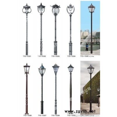 常州FNZH伍玖照明0350110湖北黄石小区园林广场户外绿化特色仿古太阳能不锈钢铝型材防水庭院灯厂家景观路灯批发