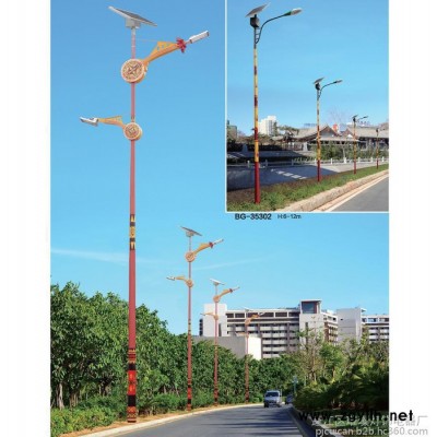 璀璨 太阳能路灯庭院灯高杆灯新农村LED道路灯 太阳能庭院灯生产厂家 进口芯片路灯 一体化新型太阳能路灯