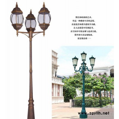 庭院灯　广场灯高杆灯　公园景观灯配LED光源