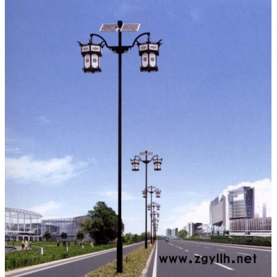 湖南卖汉威6米30w太阳能景观灯
