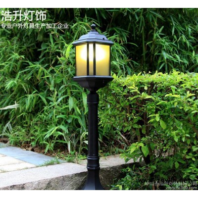 LED草坪灯户外草地灯防水防雨淋庭院景观灯欧式别墅花园灯落地灯