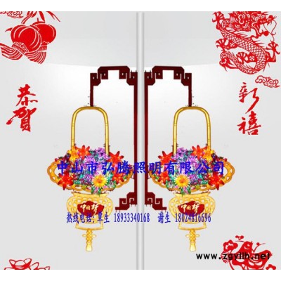LED中国梦花篮灯 户外城市道路广场LED花篮灯造型景观灯 直销