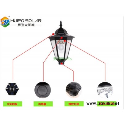 太阳能灯户外庭院灯欧式庭院灯庭院灯一体化太阳能路灯草坪灯壁灯