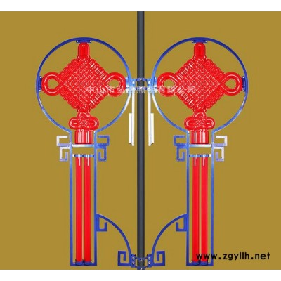 led中国结户外亮化工程景观灯 路灯杆福字中国结路灯