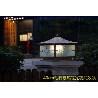 led太阳能景区家庭别墅庭院灯