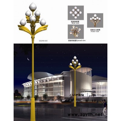 厂价直销太阳能玉兰组合灯 **景观中华灯 广场园林景观灯
