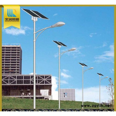 定制 现货新农村建设高光效太阳能路灯 LED太阳能道路灯