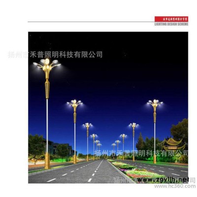 优惠价 组合 中华  小区景区景观灯 **杆体13米