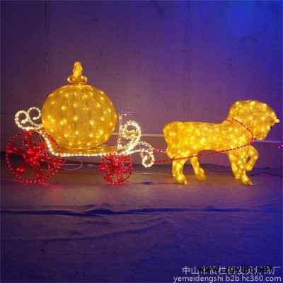 马拉车 造型灯 动物灯 节日灯  工程亮化景观灯