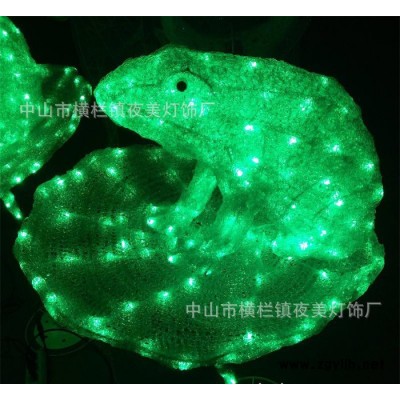 青蛙造型灯 动物灯 梦幻灯光节造型灯 工程亮化大型景观灯
