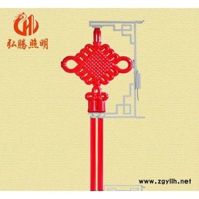 路灯杆led中国结中国梦景观灯 户外亮化工程中国结灯