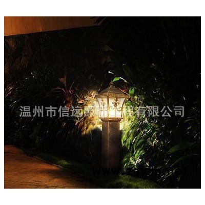 草坪灯户外欧式庭院灯铝材园林景观灯LED花园路灯