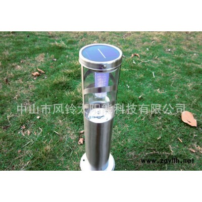太阳能工厂高亮LED草坪灯，防水效果好的不锈钢庭院灯