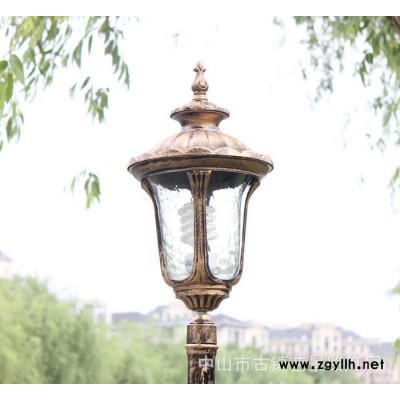 庭院花园灯欧式室外LED路灯压铸铝庭院灯质量保证