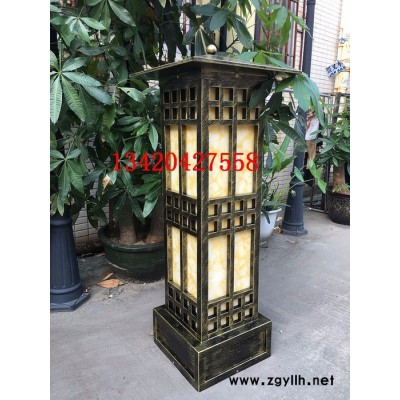 SLB/森隆堡灯饰SLB-ST100 户外仿云石柱头灯厂家订制庭院灯防水柱头灯庭院灯报价