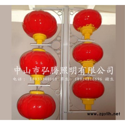 市政工程亮化亚克力防水路灯杆led灯笼串 中国结景观灯直销