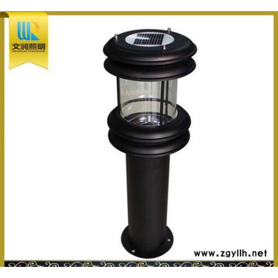 定制  户外太阳能LED铸铝草坪灯 公园小区草坪灯 草坪灯