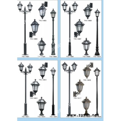 常州中国灯具城FNZH/伍玖照明LED庭院灯草坪灯景观灯路灯 园林小区欧式景观灯 兰州路灯景观灯庭院灯草坪灯生产厂家