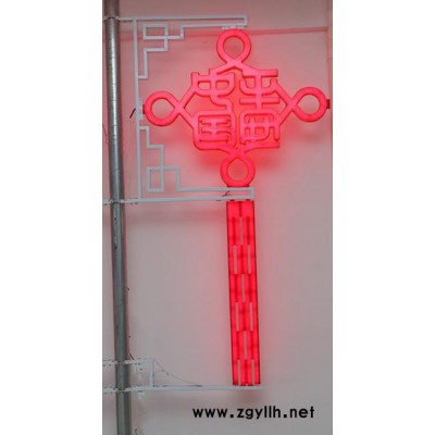 新款LED平安中国结景观灯|中国梦中国结|LED发光中国结|led中国结