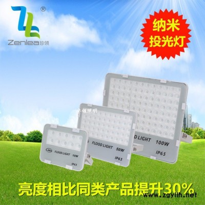 Zenlea珍领ZL-FL10-G ** 蜂窝煤投光灯 10w50w100w200w  绿化景观灯 LED纳米投光灯