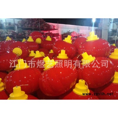 出售 防水道路景观灯笼 led大红灯笼直径60cm