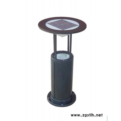 山东公园建设安装圆形太阳能路灯草坪灯供应