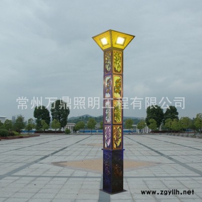 直销小区别墅庭院灯 led方形园林景观灯 户外广场道路照明灯