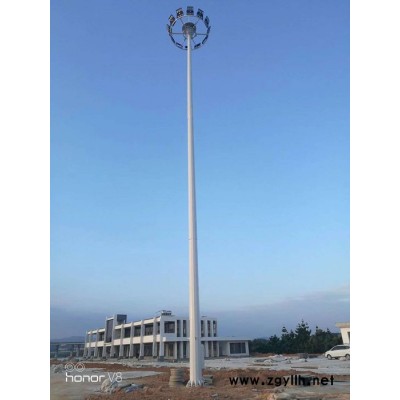 生产定制15米20米25米高杆灯 升降系统高杆景观灯 球场飞机场高杆