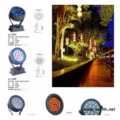 LED草坪灯投光灯投射花卉树木专用，用于广场地埋灯也可以。