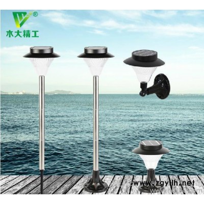 木大精工 太阳能灯户外超亮led草坪灯家用室内庭院灯防水花园