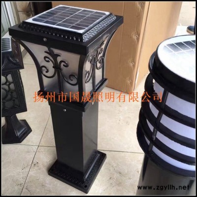 国晟照明GS-W20-H600 草坪灯道路 太阳能 LED 高杆 草坪 庭院 中华 荷花 节能 农村 高效