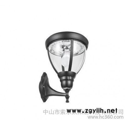 出口太阳能灯31LED 铝合金庭院灯花园灯小区灯墙壁安装