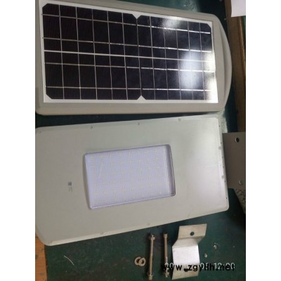 好美L10 雷达感应太阳能庭院灯 美丽乡村建设指定路灯 白天不亮，晚上自动亮街道灯