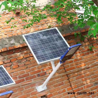 供应山东路灯5米12V20W6米12V30瓦太阳能路灯定做 质保5年 庭院灯 草坪灯 发电系统