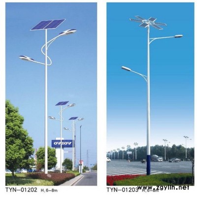 LED太阳能照明路灯太阳能草地灯防水庭院灯一体化太阳能路灯德州路灯杆生产厂家 LED农村太阳能路灯8米40瓦 质保三年