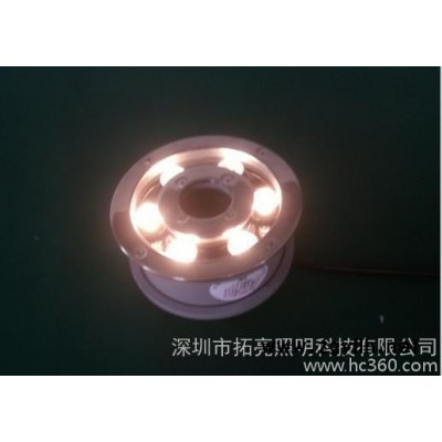 【拓亮】深圳南园广场公园小尺寸小功率 6W LED中孔喷泉灯