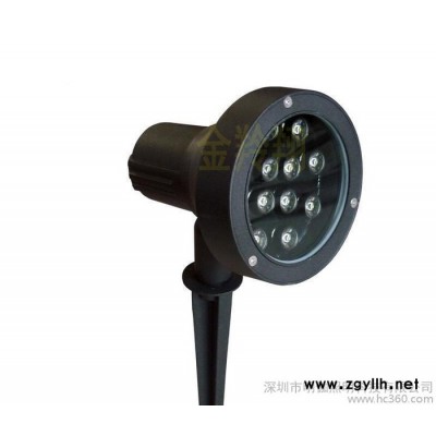 LED地插灯6W/9W/12W、LED草坪灯、防水插地灯、庭