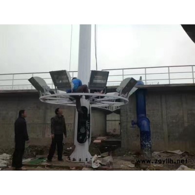 大妙光供应直销**Q235板材路灯杆 LED道路灯 8米路灯杆单臂 疝气路灯