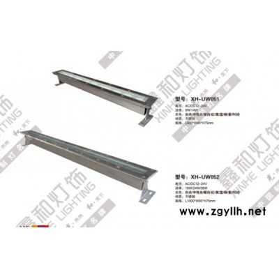 水下灯水底灯水池灯鱼池灯防水led射灯喷泉灯七彩变色灯12V水景灯 IP68防水 线可加长